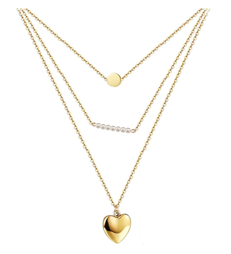 Stainless Steel Layered Pearl Chain Wholesale